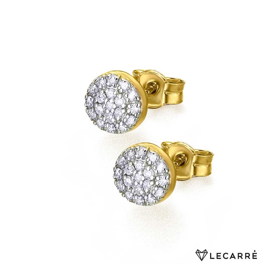 Pendientes Pendientes | Pendientes Con Pav De Brillantes