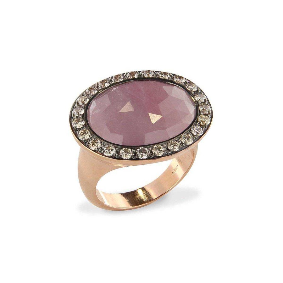 Anillos Anillos | Anillo In-Djo En Oro Rosa