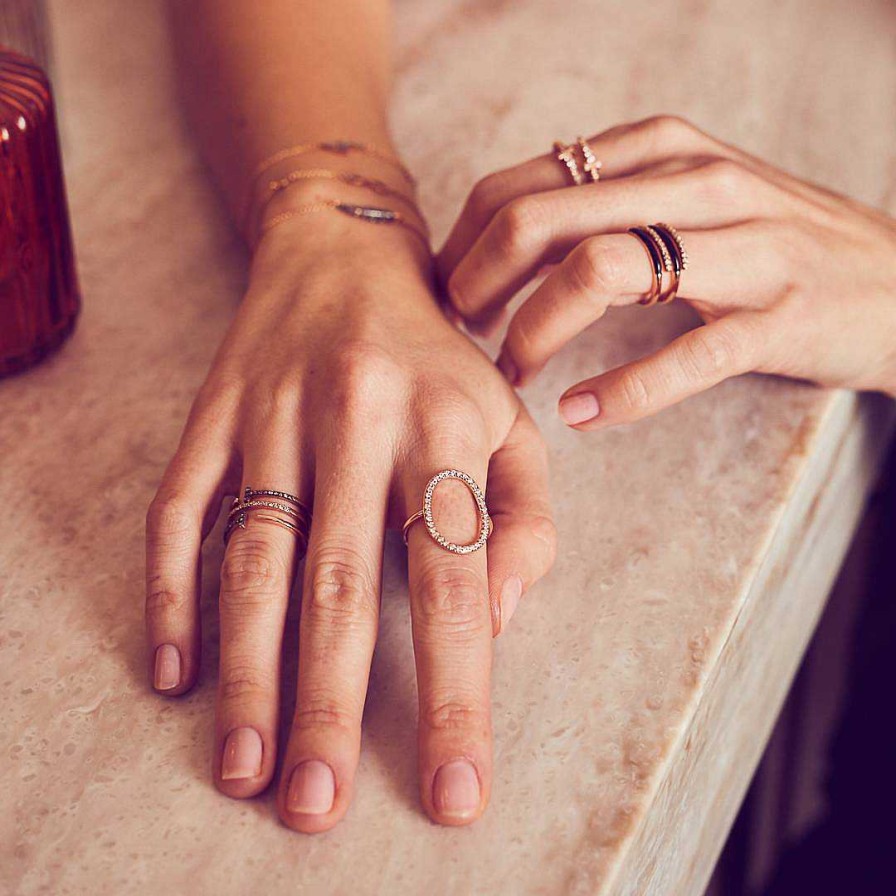 Anillos Joyería | Anillo Con Brillantes