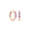 Pendientes Pendientes | Pendientes Joyfull Con Zafiro Rosa